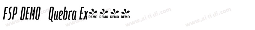 FSP DEMO   Quebra Ex字体转换